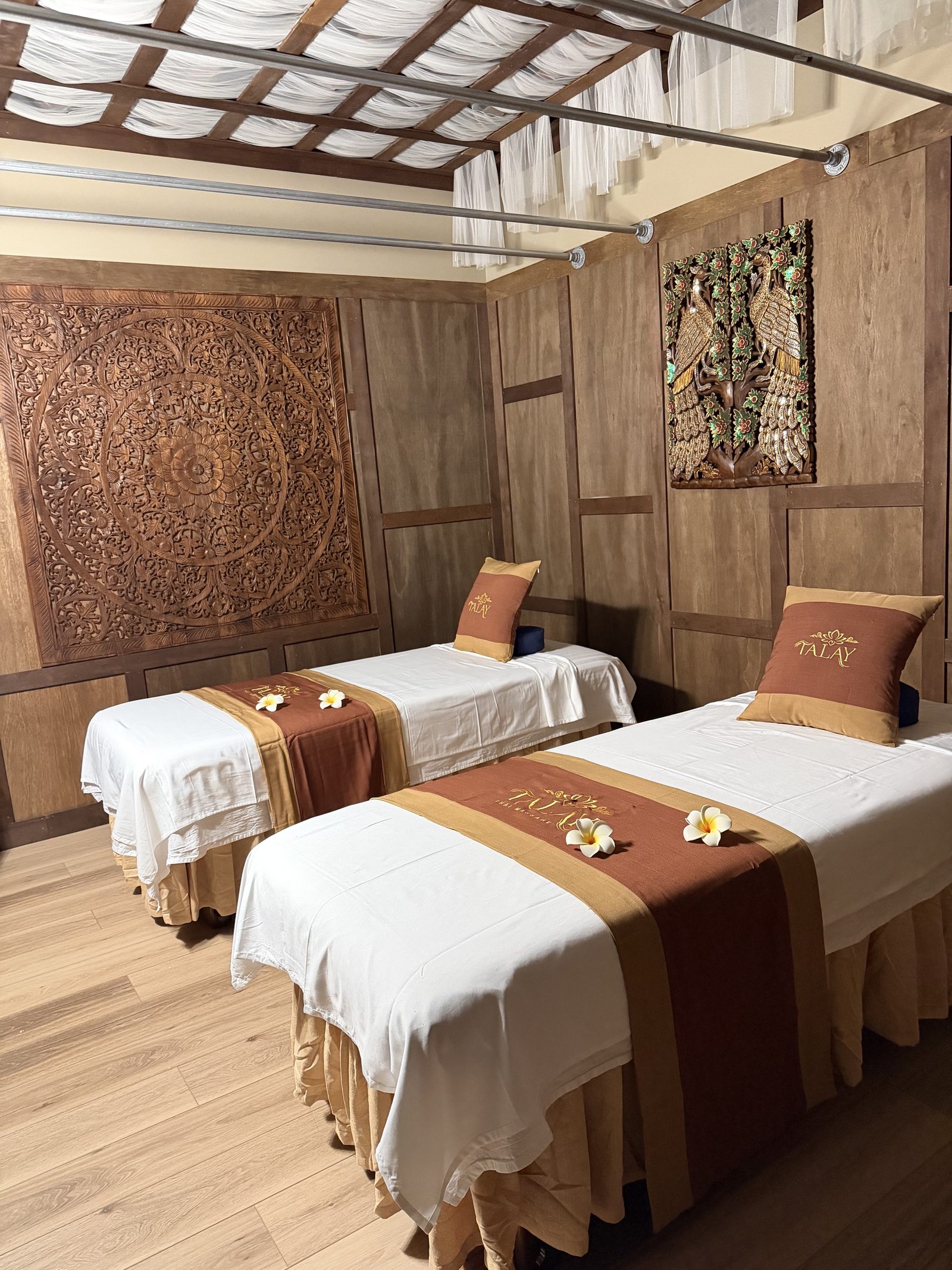 Couple's massage room