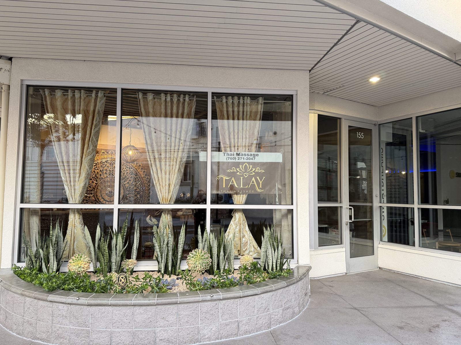 Talay Thai Massage storefront in Encinitas